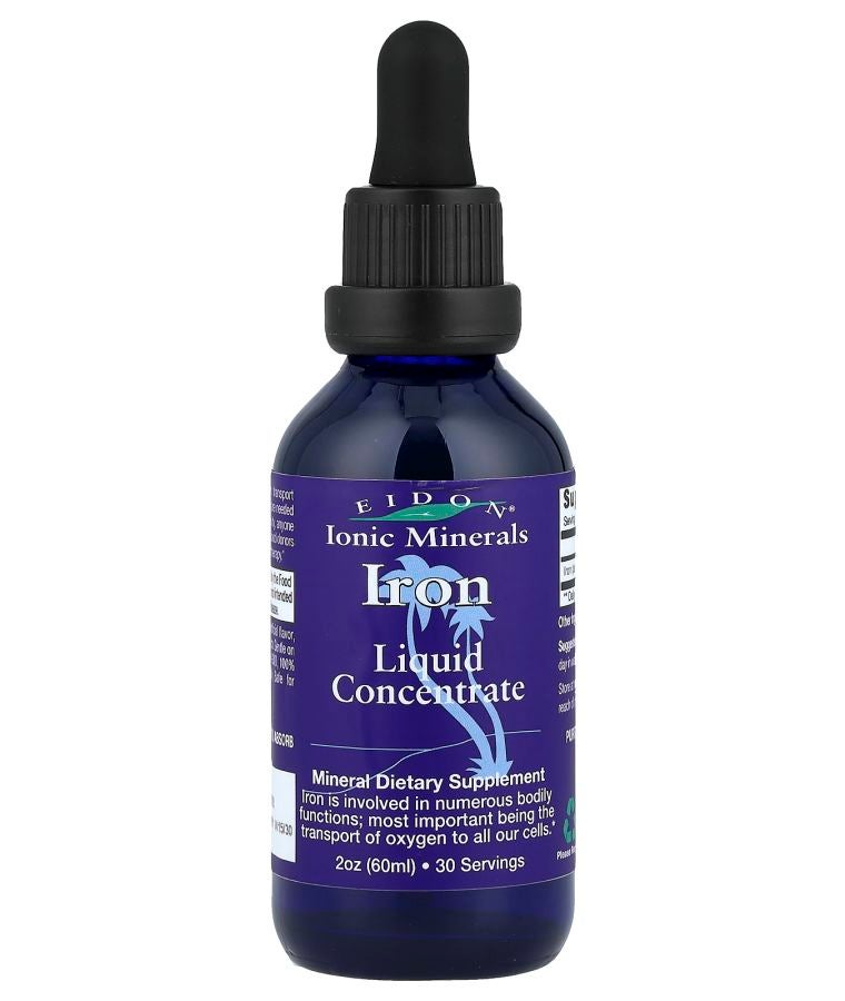 Eidon Ionic Minerals Iron Liquid Concentrate 2 oz (60 ml)