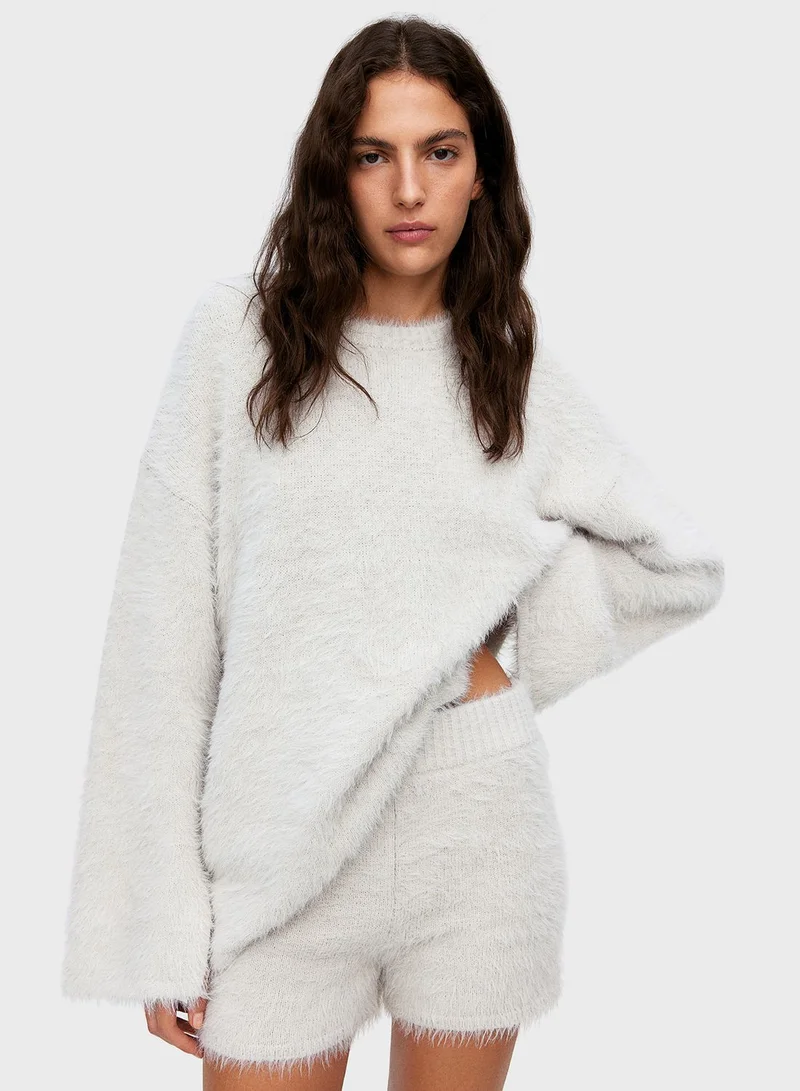 اتش اند ام Fluffy Shorts