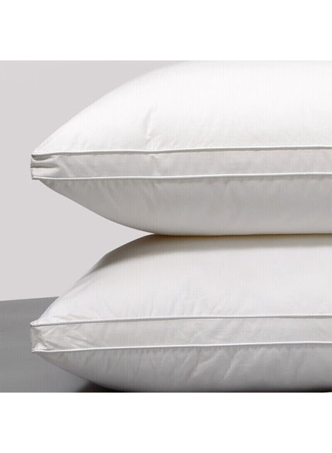 Fuanna Home Textile Pillow Core, Cervical Pillow, Five-star Hotel Pillow, One Pack, Pure Cotton Antibacterial Pillow Core, Fiber Pillow, 70*45cm - Image 4