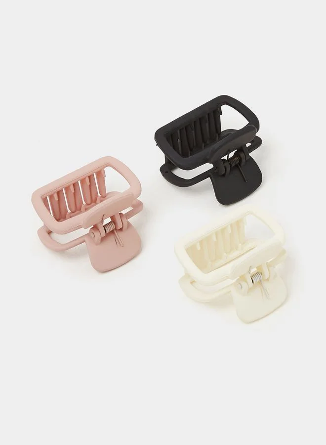 Styli Set of 3 - Plain Hair Claw