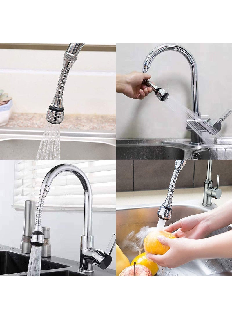 Gopinath Autolink Gopinath Autolink Bubbler Saving Water Faucet Stainless Steel tap Extension Filter Shower Head Nozzle Adapter Silver Chrome Finish  - Image 5
