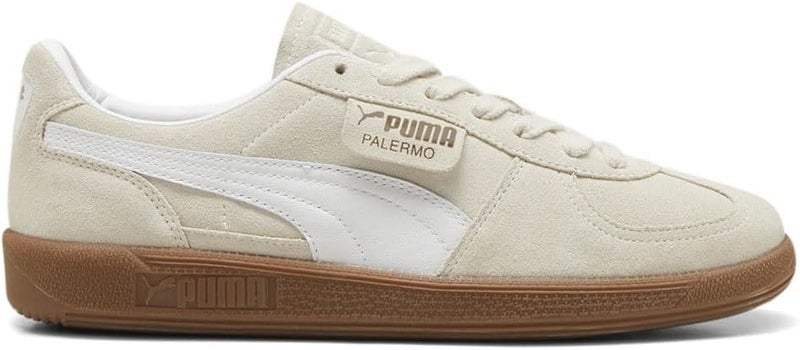 PUMA حذاء بومة للرجال باليرمو بلون الثلج الألبي الأبيض - Image 1