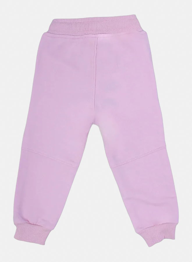 Our kids Girls Plain Sweatpants – Pink - Image 2