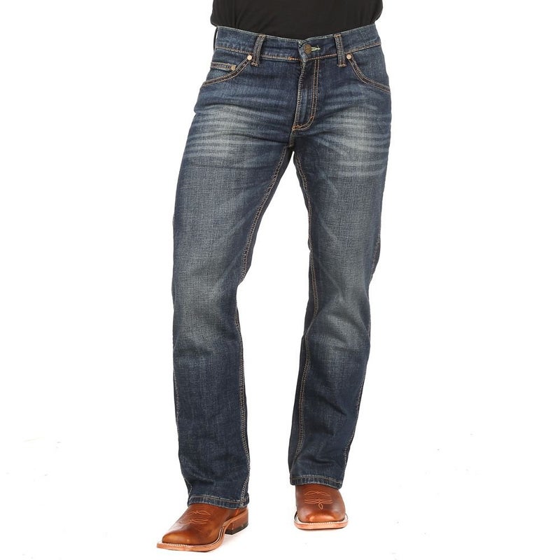 Wrangler Retro Slim Blue Jeans by Wrangler - Image 4