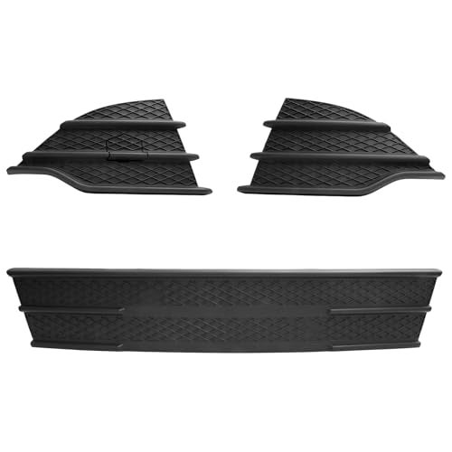 BXZ Front Bumper Insert Lower Grille Outer Grill 3pcs For 2013 2014 2015 2016 Ford Escape SE|S|S Puls - Image 1