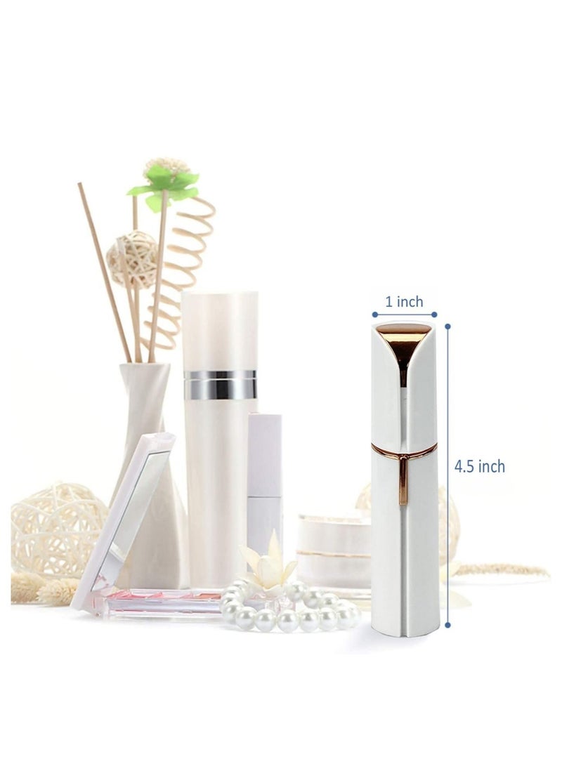 Electric Facial Hair Remover, Women’s Portable Facial Hair Trimmer, Best Painless Flawless Hair Remover for Women Bikini Area, - Image 2