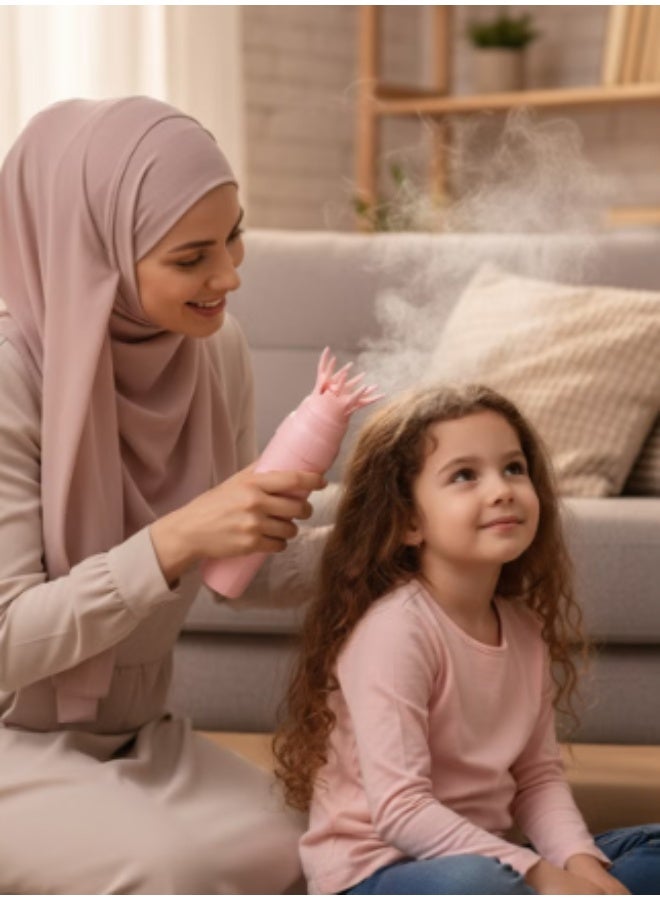 مبخرة كهربائية محمولة  مبخرة شعر إلكترونية، جهاز بخاخ بخور وعطور، موزع روائح يعمل بالتسخين، مصنوع من ABS، قابلة للشحن USB، لاسلكية للعناية بالشعر وتعطير الملابس والأماكن - Image 1
