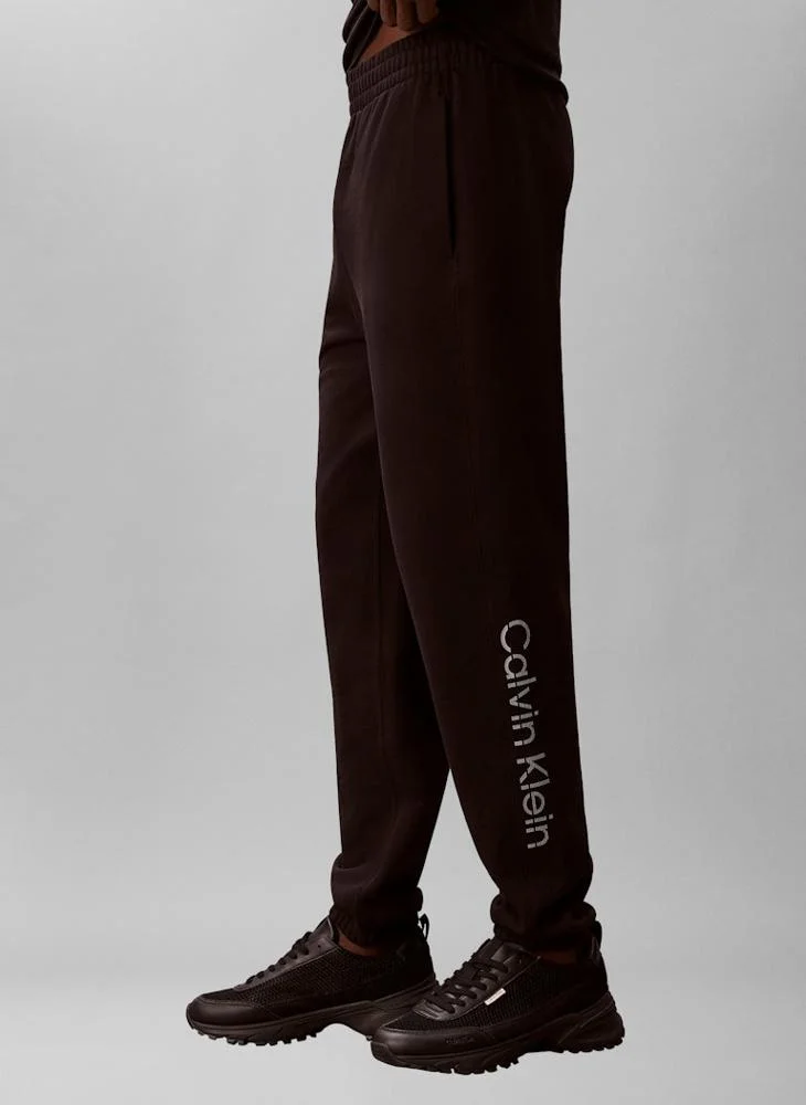 CALVIN KLEIN  Graphic Cuffed Joggers for Men | Best Price UAE