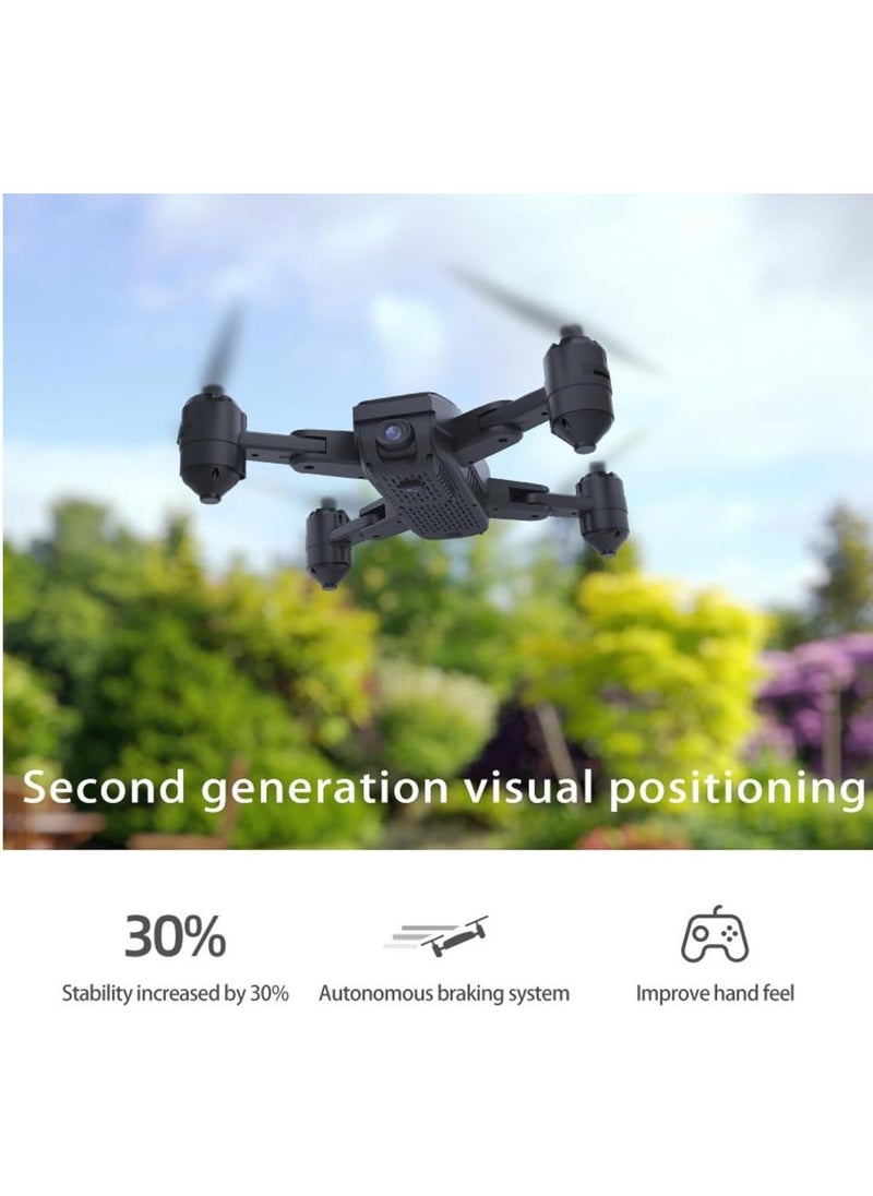 "P30 Drone: 4K Dual Camera and Controller – Compatible with Smartphones!"