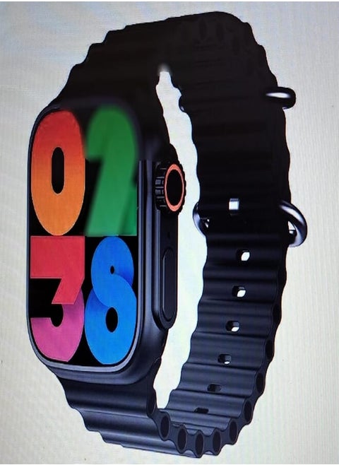 Smart Watch X9 Ultra 2, (X9 Ultra2) Super AMOLED Display Supports NFC and Chat GPT - (Black) Supports Arabic Language and Super AMOLED Screen (Black)
