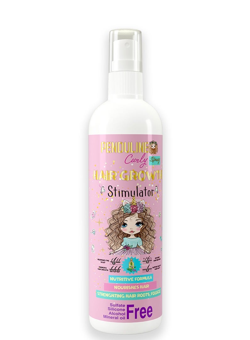 Penduline Curly Hair Growth Stimulator | Anti-Hair Loss Spray | 250 Ml - Image 1