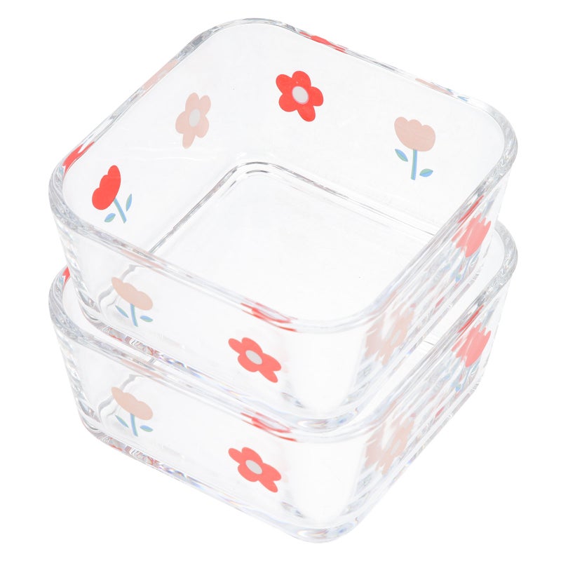 2pcs Hamster Food Bowl Water Bowl Small Glass Bowl Gerbil Food Bowl - Image 4