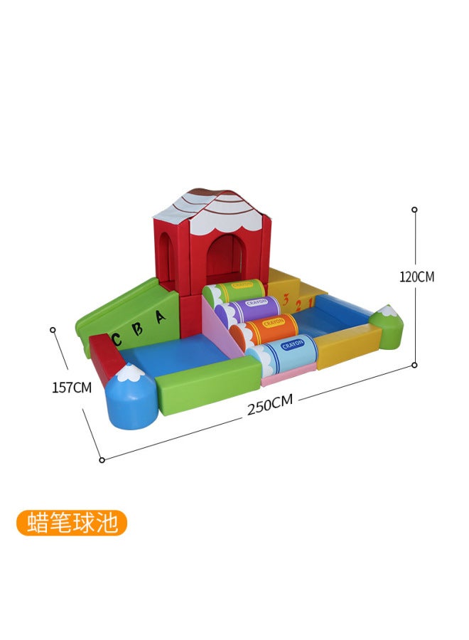 other/other Ocean Ball Pool Early Education Soft Bag Fence Kindergarten Playground Indoor Kidsren's Playground Sand Pool Toy Software Ball Pool - Image 1