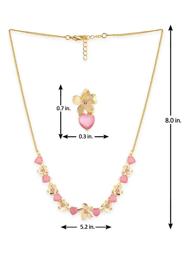 فويلا Love Paradise Floral Gem Necklace Set
