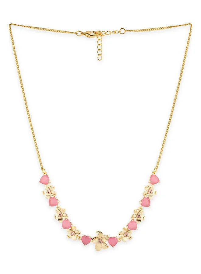 فويلا Love Paradise Floral Gem Necklace Set