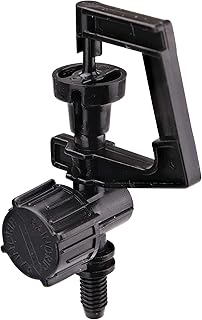Raindrip A184010B Adjustable Flow Micro Sprinkler With 10-32 Threaded Inlet Rotary Spray, Full-Circle Pattern, 10-Pack - Image 1