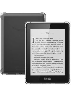 Compatible with All-New Kindle Paperwhite (12th Generation) 7 inch 2024 Case Cover, Transparent Case, Soft TPU, Drop-Resistant, Anti-Scratch