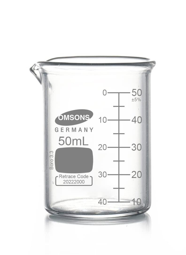 OMSONS Beakers Low Form with Spout(PACK)  - Image 1