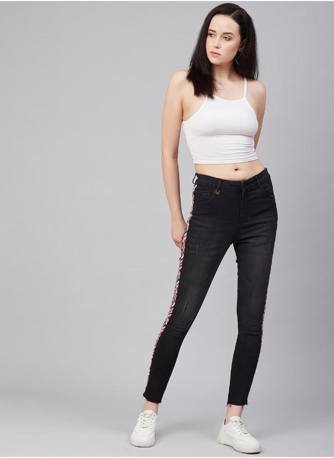 Hubberholme Black Jeans For Women  - Image 1