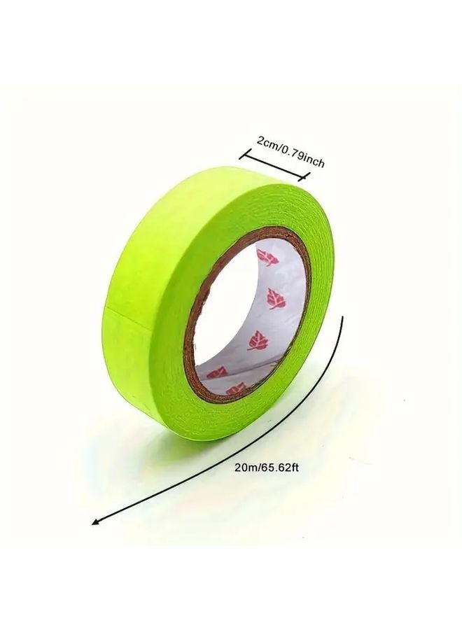 5pcs Multi Surface Paint and Paper Tape 2cm x 65ft Green Protects Surfaces Removes Easily - Image 5