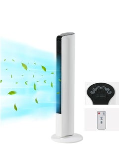 Tower Fan Negative Ion Air Cooler, 3 Wind modes, Three Dimensional Angle Air Flow, 24 Hours Timer Suitable for Home or Office, 90°Oscillating Fans for Indoors