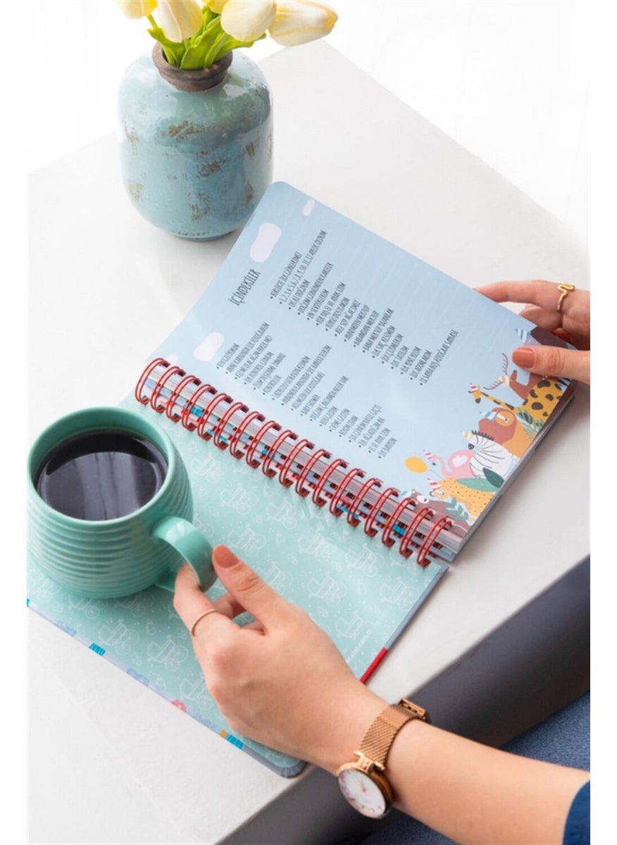 Baby Memory Book and Maternity Album Blue