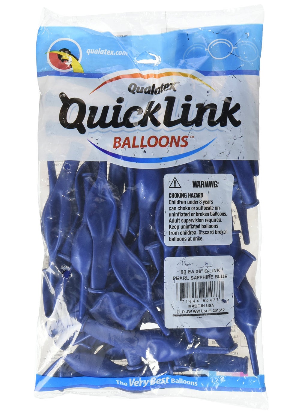 PIONEER BALLOON COMPANY PIONEER BALLOON COMPANY 90477 QUICKLINK 6 Pearl Sapphire Blue 