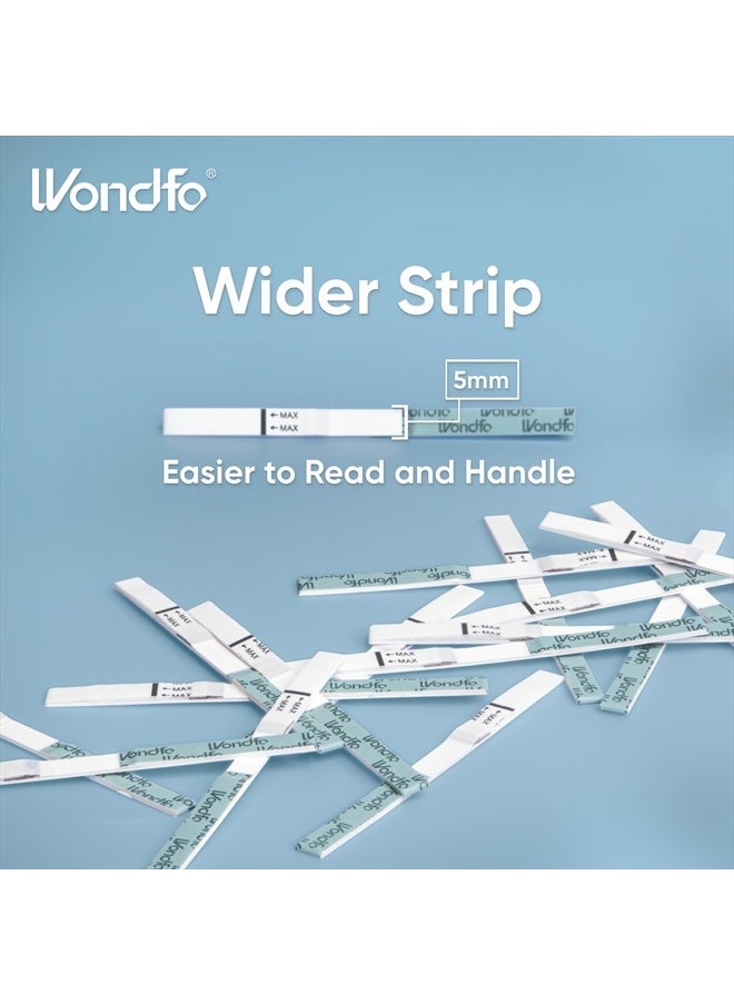 Wondfo - Ovulation Test Strips - Women Fertility Tracking and Pregnancy Planning with Cycle-Detecting LH Surge - Highly Sensitive and Fast Result at Home Kit (50 Count) - Image 1