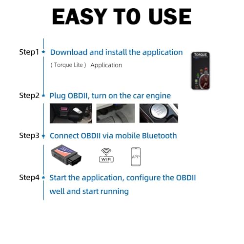 PARANNIC Elm327 WiFi OBD2 Interface Can Bus Scanner Diagnostic Tool with Original 25k80 Chip Support iOS/Android V2.1 - Image 4