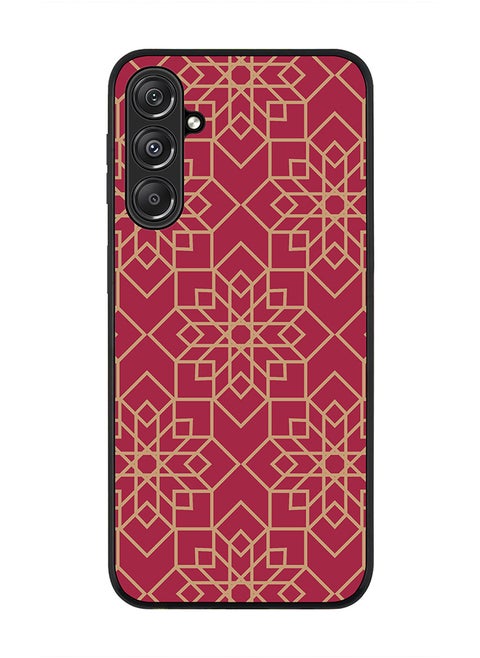 Rugged Black Edge case for Samsung Galaxy M34 5G, Custom Slim fit Flexible Anti Drop Thin Phone Case Cover - Ottoman Art