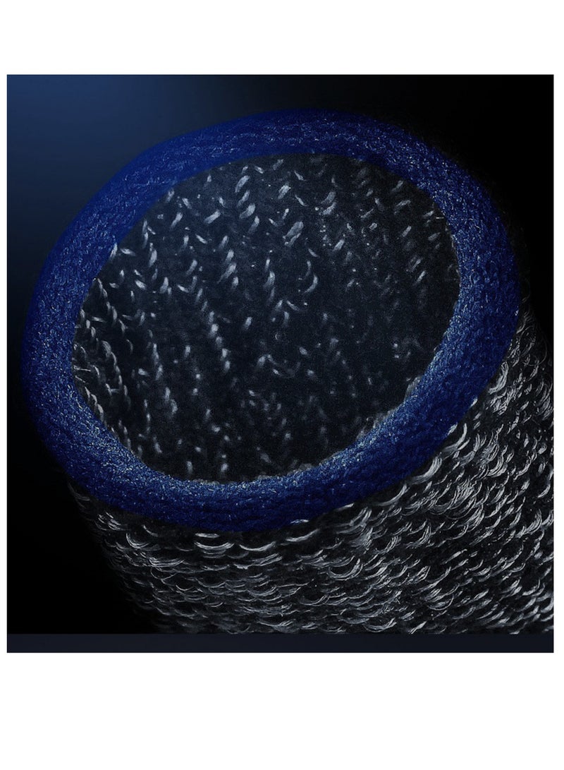 Mobile Game Finger Gloves Black/Blue - Image 5