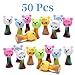 Sepco 50PCS Mini Jumping Popper Spring Launcher Little Pop up Jumper Bouncy Party Favors Kids Bulks Toys for Easter Eggs Fillers Christmas Stocking Stuffers - Image 4