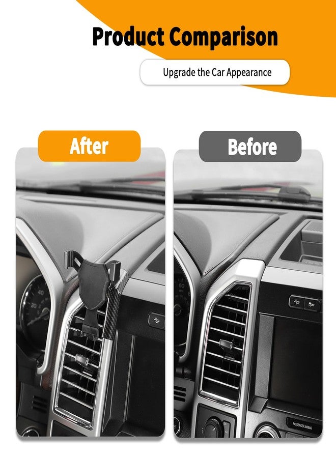 Hoolcar Phone Holder Air Vent Cell Phone Holder Cradles Mount Compatible with Ford F150 2015-2020, Interior Accessories - Image 2