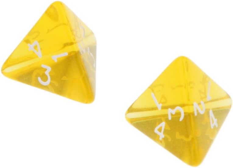 klarako 25 Pieces Polyhedral Dice Set for D&D Dice Acrylic RPG Role Playing Game Dices - Image 5