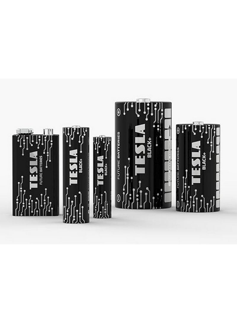 Tesla AAA Battery Black+ Alkaline Pack Of 4 - Image 2