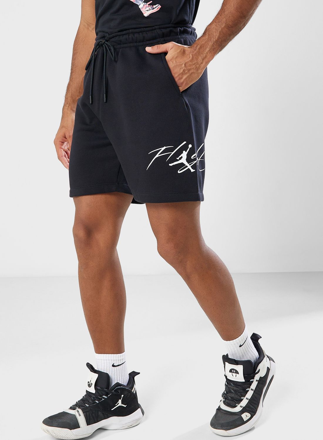 nike hybrid fleece shorts