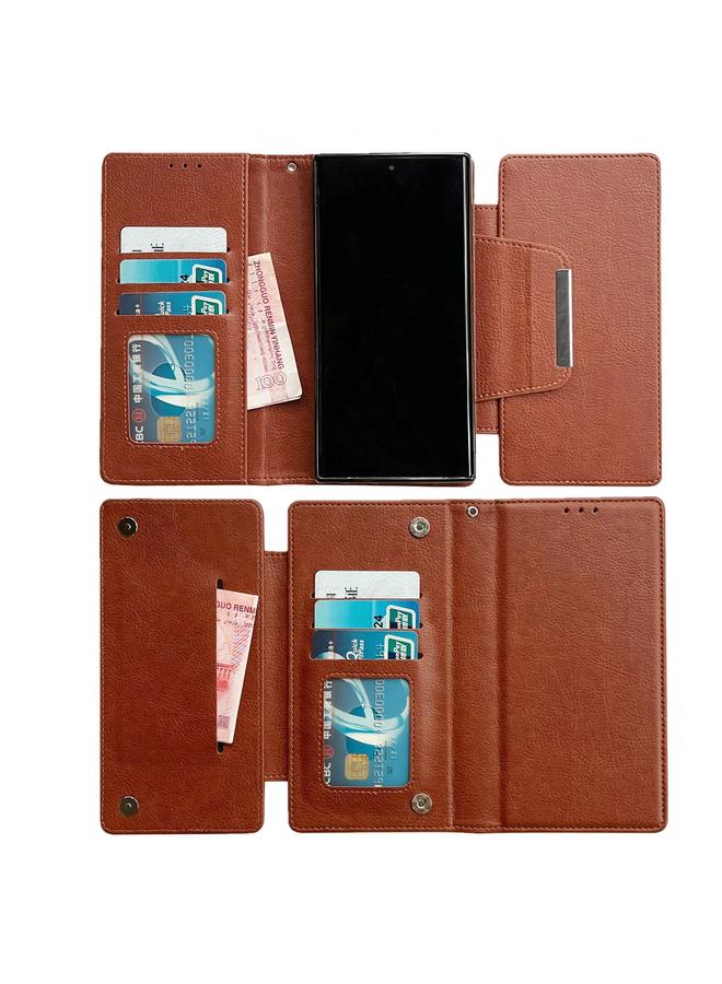 erorex Case For Samsung Galaxy A15 4G/5G Multifunctional 7-Card Wallet Leather Phone Case - Image 3