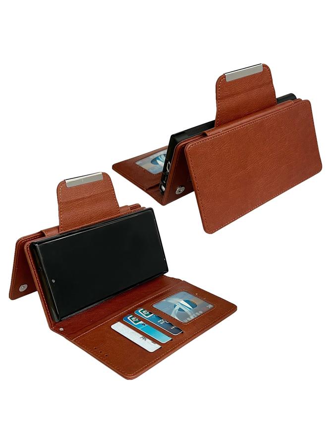 erorex Case For Samsung Galaxy A15 4G/5G Multifunctional 7-Card Wallet Leather Phone Case - Image 5