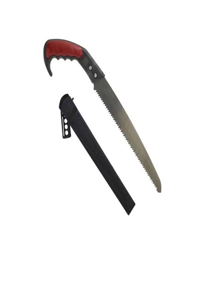 منشار تقليم النخيل مع غمد  مسنن بثلاث زوايا - Image 2