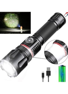 LED Rechargeable Flashlight, Portable Ultra Brightest LED Flash Lights, Magnetic Flashlight with 360°COB Light, Zoomable, Waterproof, 4 Modes Lights for Camping Emergencies Walking Hiking(1pack) - pzsku/Z19016AE86A6DAD34FD85Z/45/_/1718994738/07f92a9e-24f1-40c2-879e-e73150d0b23b