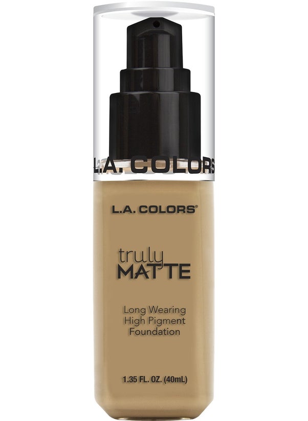 L.A. Colors L.A. COLORS Truly Matte Foundation, Medium Beige CLM355 