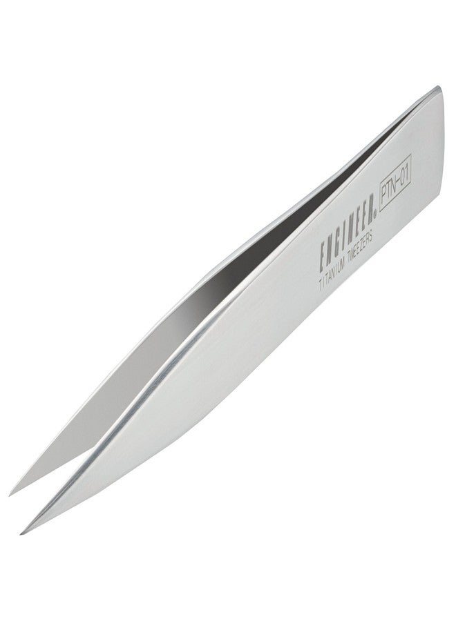 Engineer PTN-01 Titanium Tweezers Precision, Antimagnetic, Rustproof, Lightweight (Made in Japan) - Image 1