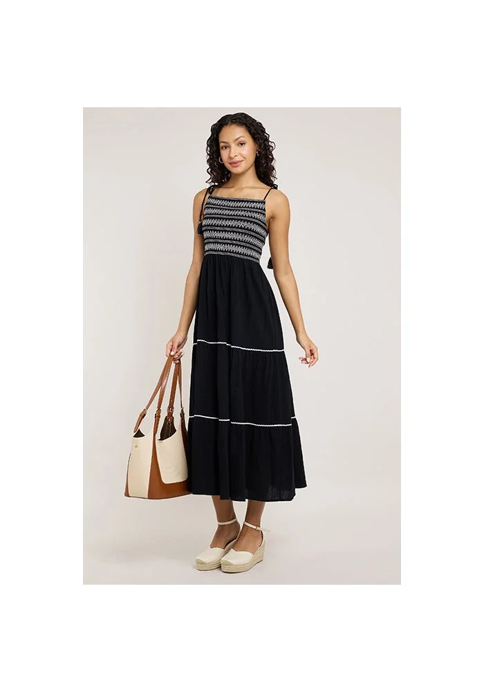 أر أند بي Embroidered Strappy Dress