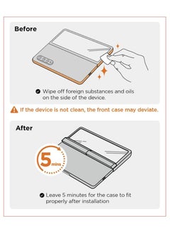 Spigen Ultra Hybrid Pro Samsung Galaxy Z Fold 6 Case Cover (2024) with [Hinge Protection] - Crystal Clear  - Image 2