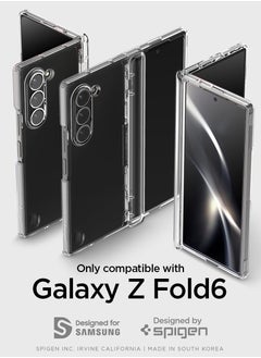 Spigen Ultra Hybrid Pro Samsung Galaxy Z Fold 6 Case Cover (2024) with [Hinge Protection] - Crystal Clear  - Image 3