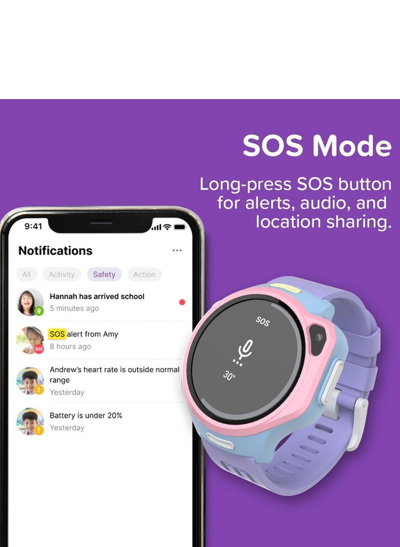 MyFirst Fone Kids SmartWatch R2 Macaron Pink - Image 3