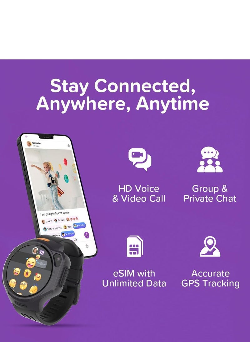 MyFirst Fone Kids SmartWatch R2 Macaron Pink - Image 5