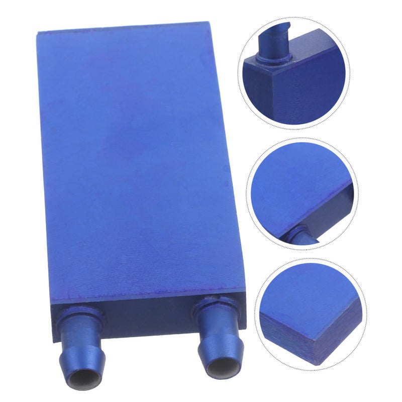 Aluminum Low Profile CPU Water Cooling Block Heat Sink Radiator For PC Cooling System - Image 4