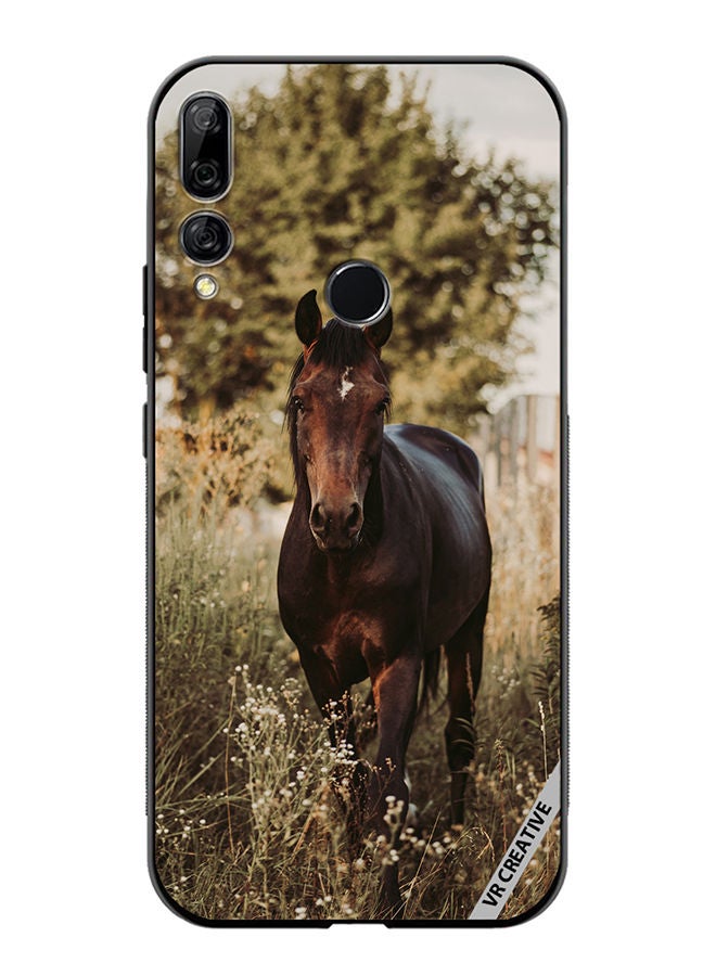 VR CREATIVE Protective Case Cover For Huawei Y9 Prime 2019 Brownie Horse Design Multicolour - Image 1