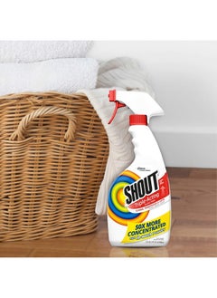 Shout Shout Active Enzyme Laundry Stain Remover Spray, Triple-Acting Formula Clings, Penetrates, and Lifts 100+ Types of Everyday Stains - Prewash Spray 22oz  - Image 5
